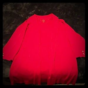 Red Cardigan